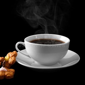 Cup-hot-coffee-cookies-isolated
